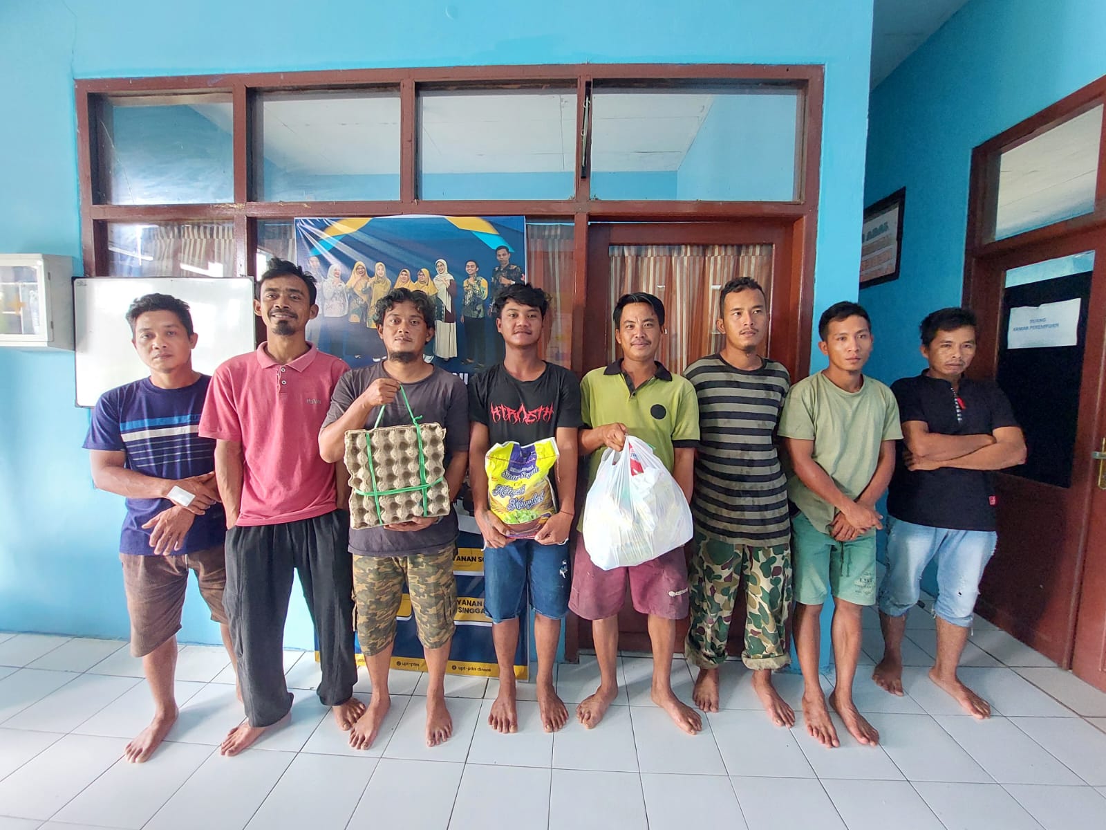 Ditipu di Kaltara, Lari ke Berau: 7 Tenaga Kerja Akhirnya Dipulangkan ke Daerah Asal