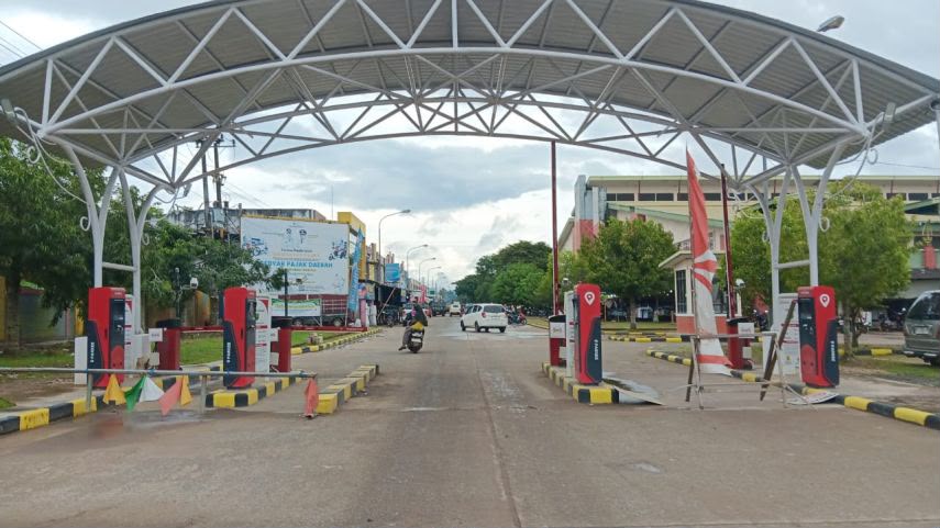 Portal Parkir Pasar Siap Aktif Lagi, Bupati Berau Siapkan Akses Khusus Pedagang