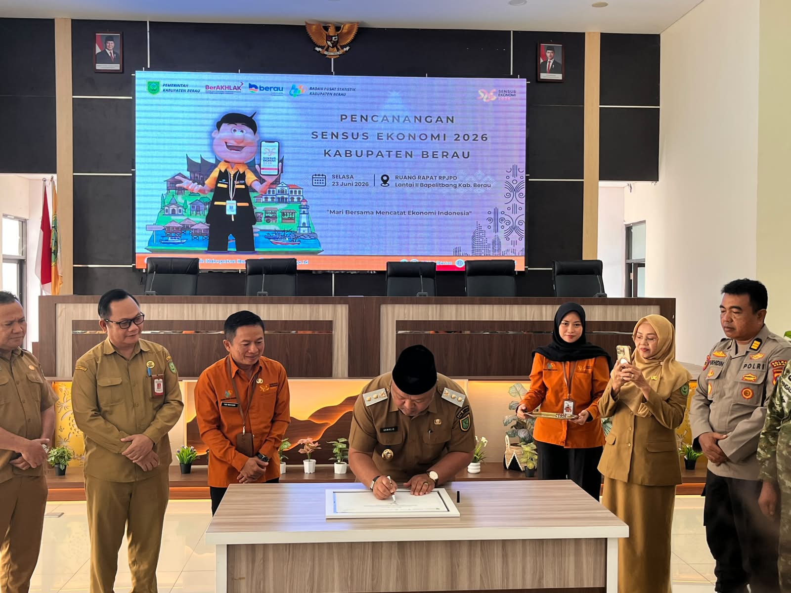Berau Siapkan Peta Ekonomi Digital dan Hijau Lewat Sensus