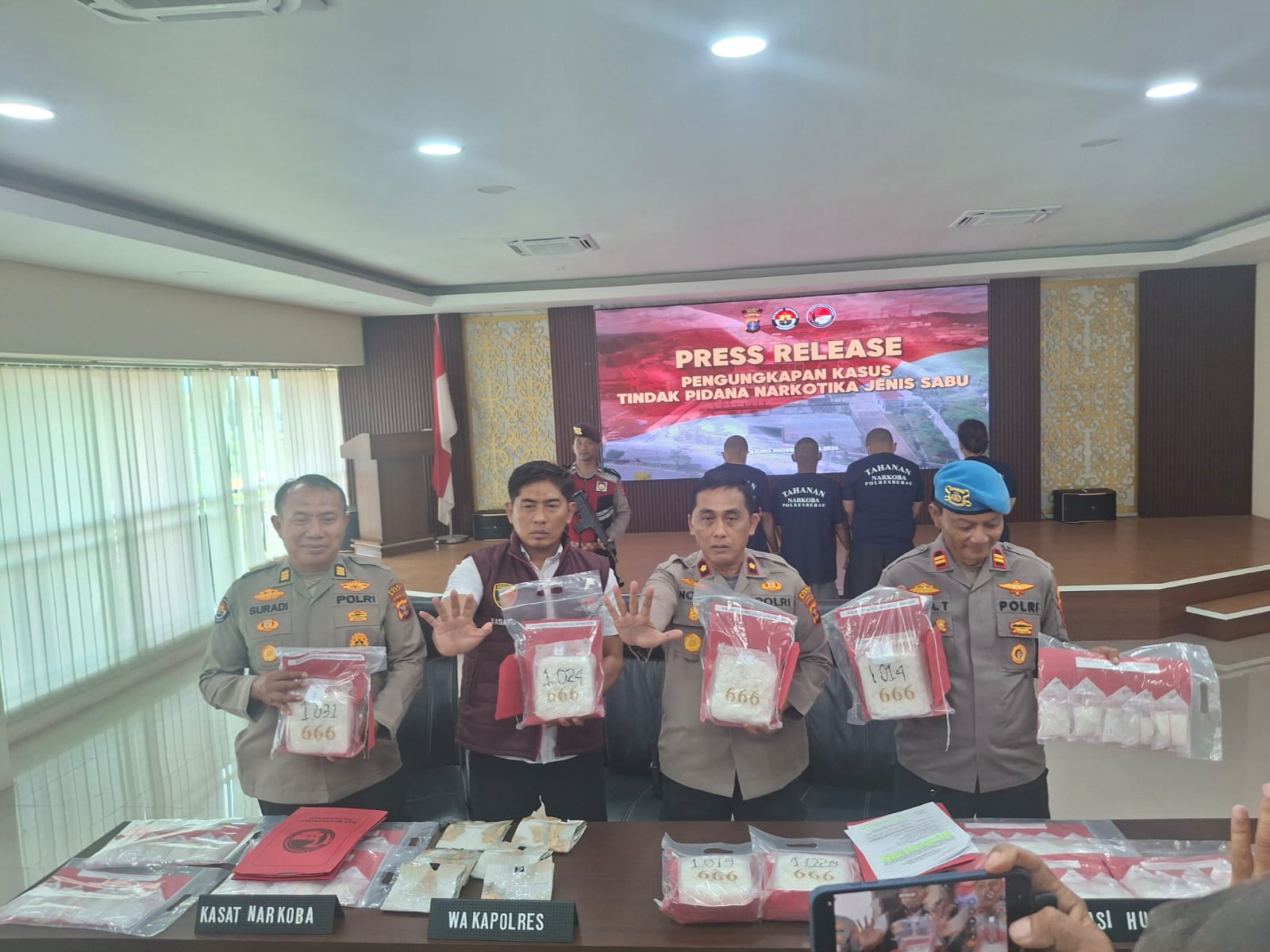 Dikendalikan dari Lapas Tarakan, Sabu 8 Kg Ditargetkan Beredar hingga ke Bontang