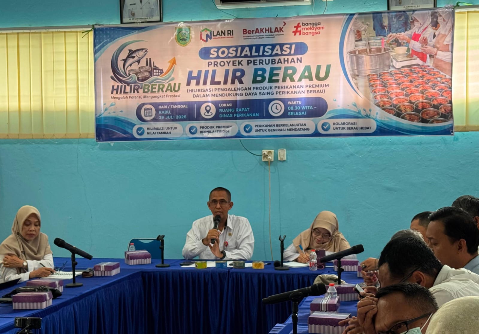 Berau Mulai Garap Industri Ikan Kaleng, Omzet UMKM Ditarget Tembus Rp29 Juta Sebulan