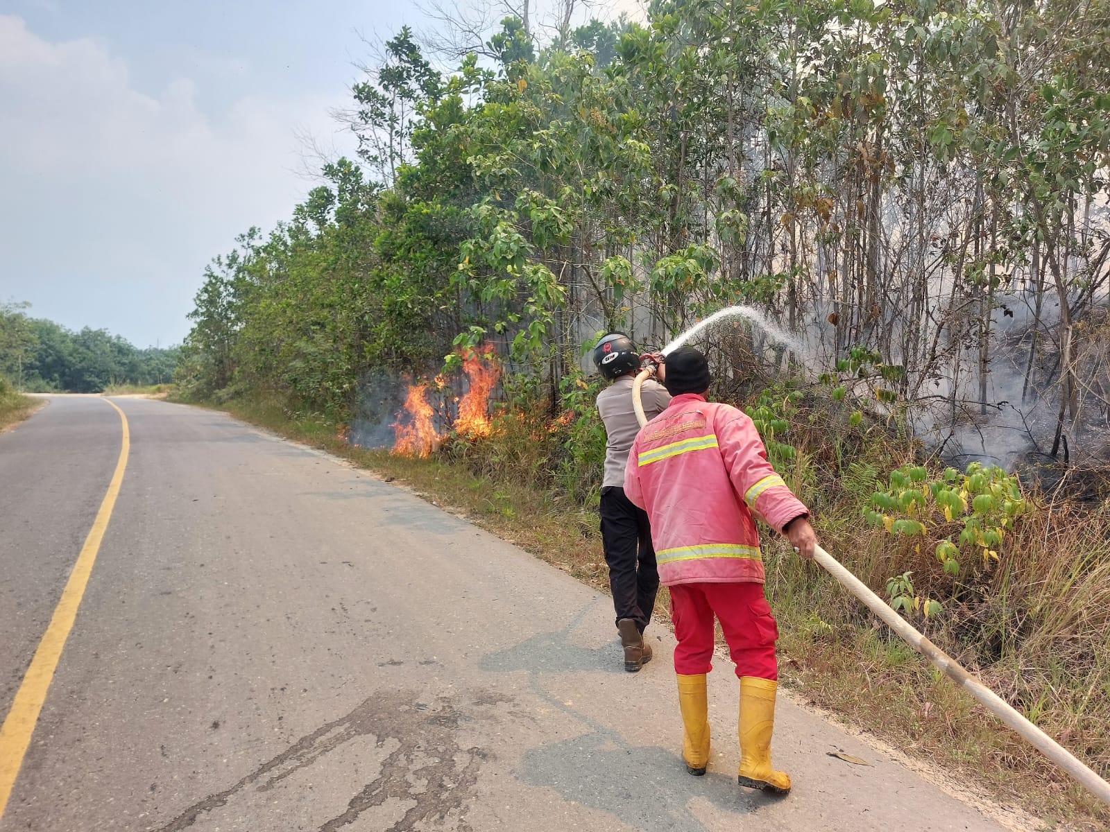 Kuasa Hukum Bantah Ada Dalang di Balik Pembakaran Lahan di Kasai oleh BS