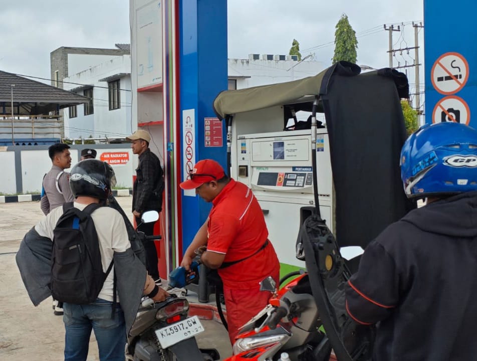 Kawal BBM Subsidi, Pertamina Wajibkan SPBU Berau Cek Fisik Kendaraan dan QR Code