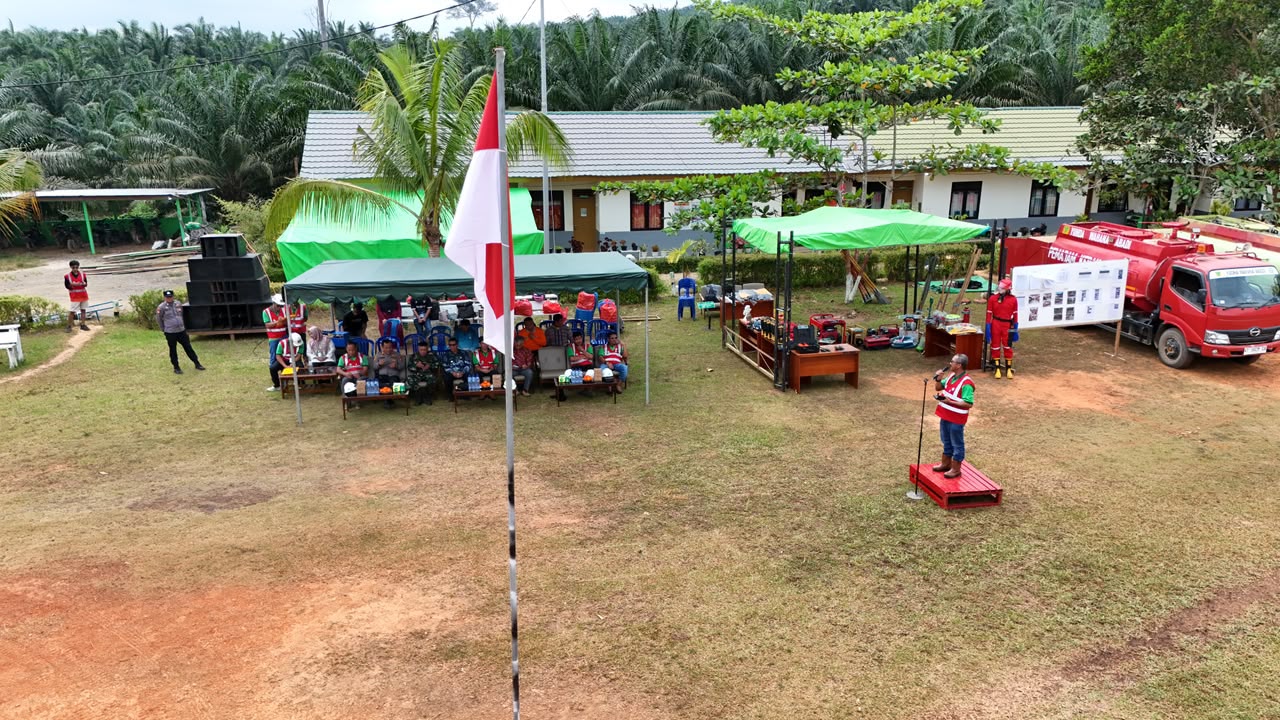 Siaga Karhutlabun di Berau! AAPA, YWA, dan GAS gelar Apel dan Simulasi Bersama