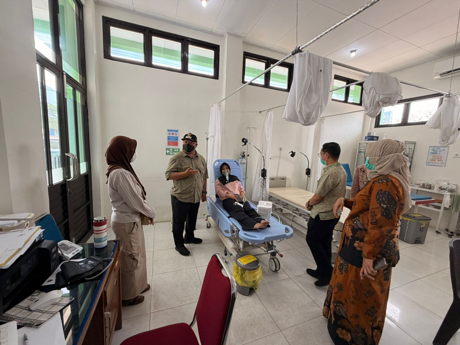 ISPA Meningkat, Gamalis Pastikan Pasokan Obat dan Oksigen di Puskesmas Masih Aman