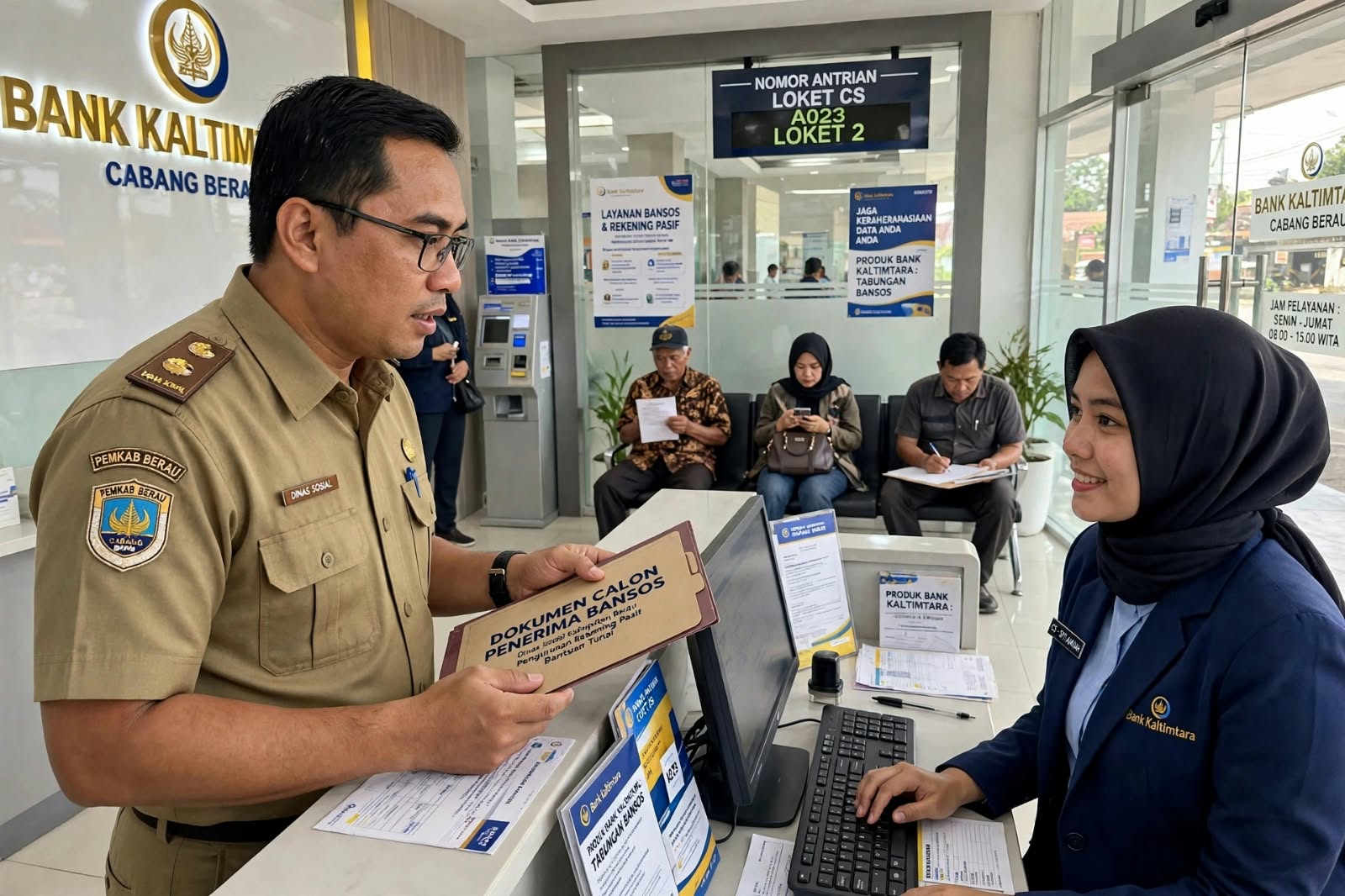 Kejar Target Pencairan Bansos, Dinsos Kebut Data Ganda dan Urus Puluhan Rekening Pasif
